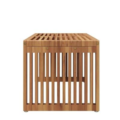 Tuin Bijzettafel Bruin 70 x 37.5 x 35.5 cm Massief teakhout