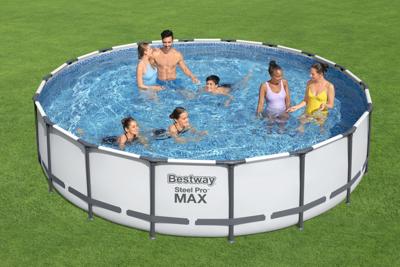 Bestway zwembad steel pro max set rond 549 - thumbnail