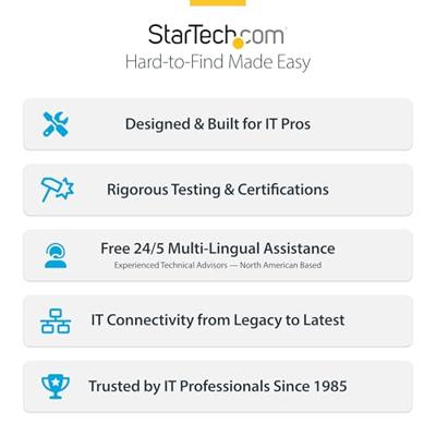 Hub USB Startech 5G4AC-USB-A-HUB Grijs