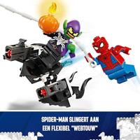 LEGO 76279 Marvel Spider-Man vs. Venomized Green Goblin-raceauto, speelgoed met minifiguren van superhelden - thumbnail