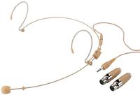 Monacor HSE-152A/SK Zangmicrofoon Headset Zendmethode:Kabelgebonden Incl. windkap Mini-XLR Kabelgebonden - thumbnail