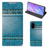 Samsung Galaxy S20 Hippe | Standcase | Jeans - thumbnail