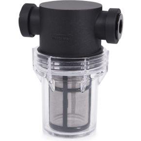 Alphacool es big inline filter 2xg1 (zwart/transparant)