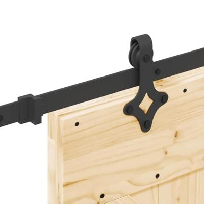 Schuifdeur met beslag 95x210 cm massief grenenhout