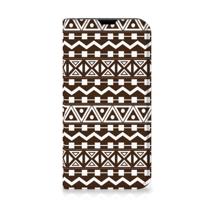 iPhone 13 Mini | Hoesje met Magneet | Aztec Brown - thumbnail