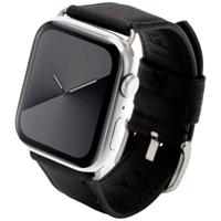 JT Berlin Watchband Wannsee Horlogeband 42 mm, 44 mm, 45 mm, 49 mm M Zwart, RVS Watch Series 1, Watch Series 2, Watch Series 3, Watch Series 4, Watch Series 5, - thumbnail