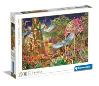 Clementoni puzzel fantasie tuin 1500 stukjes | 2 stuks - thumbnail