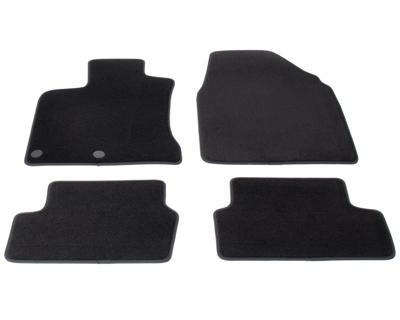 Automatten op maat - zwart velours - Nissan Qashqai J10 2006-2013