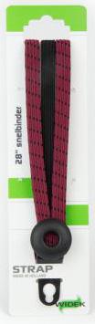 Widek B.V. Widek eye binder 1x12 mm. zwart. 2x12mm. bordeaux met zwarte stalen platen op kaart (54 cm.) Widek B.V. Widek eye binder 1x12 mm. zwart. 2x12mm. bordeaux met zwarte stalen platen op kaart (54 cm.)