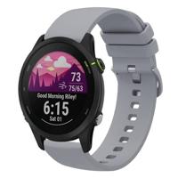Garmin Venu 3s / Vivoactive 4s / Venu 2s / Vivomove 3s / Forerunner 255s - Soft siliconen bandje - Grijs - thumbnail