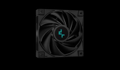 DeepCool AK400 ZERO DARK Processor Luchtkoeler 12 cm Zwart 1 stuk(s)