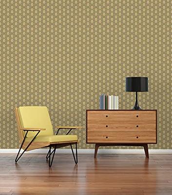 Architects Paper Jungle Chic geel behang | 377074 - thumbnail