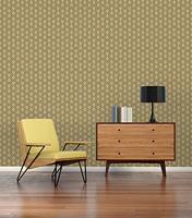 Architects Paper Jungle Chic geel behang | 377074 - thumbnail