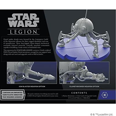 Asmodee Star Wars: Legion - DSD1 Dwarf Spider Droid Unit Expansion Bordspel Asmodee Star Wars: Legion - DSD1 Dwarf Spider Droid Unit Expansion Bordspel