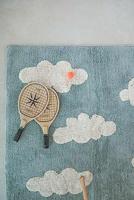 Vloerkleed Clouds Vintage LORENA CANALS blauw - thumbnail