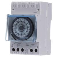 Hager analoge schakelaarklok voor paneelbouw EH 1 kanaals, DRA (DIN-rail ad)