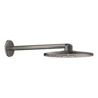 Grohe Regendoucheset Rainshower SmartActive 31 cm met Wandarm Hard Graphite Geborsteld - thumbnail