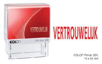 Tekststempel Colop Printer 20/L vertrouwelijk - thumbnail