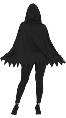 Skelet Poncho met Capuchon