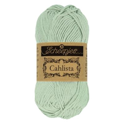 Scheepjes Cahlista 50g - 402 Silver Green - Haakgaren / Breigaren
