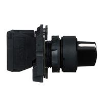 Schneider Electric XB5AD21 Harmony XB5AD21 Keuzetoets Draaischakelaar Zwart 2 x 90 ° Draai-ontgrendeling 1 stuk(s) - thumbnail