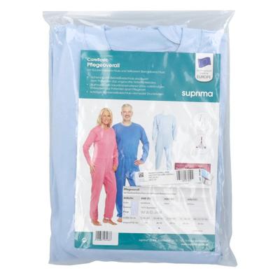 Suprima 4688 Patientoverall Rits Lichtblauw M