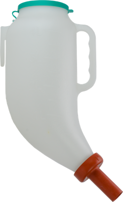 Kalverbrokfles compleet