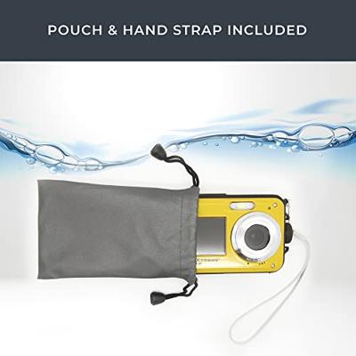 GoXtreme Reef Yellow Digitale camera 24 Mpix Geel Full-HD video-opname, Waterdicht tot 3 m, Onderwatercamera, Schokbestendig, Met ingebouwde flitser GoXtreme Reef Yellow Digitale camera 24 Mpix Geel Full-HD video-opname, Waterdicht tot 3 m, Onderwatercamera, Schokbestendig, Met ingebouwde flitser