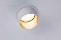 Paulmann 93380 Gil LED-inbouwlamp LED LED vast ingebouwd 6.5 W Wit (mat), Goud - thumbnail