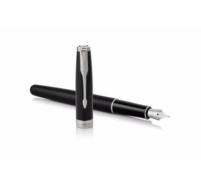 Vulpen Parker Sonnet matte black lacquer CT medium