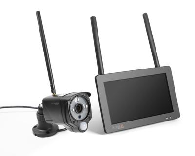 Technaxx TX-128 4880 IP-Draadloze bewakingsset Radiografisch, Draadloos, WiFi 4-kanaals Met 1 camera 1920 x 1080 Pixel Technaxx TX-128 4880 IP-Draadloze bewakingsset Radiografisch, Draadloos, WiFi 4-kanaals Met 1 camera 1920 x 1080 Pixel