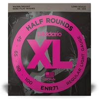 D&apos;Addario ENR71 half rounds snarenset voor elektrische basgitaar - thumbnail