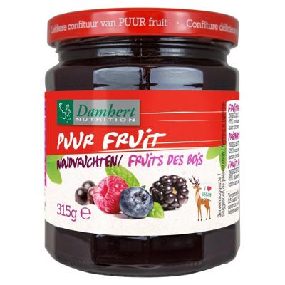 Damhert Puur Fruit Confituur Woudvrucht
