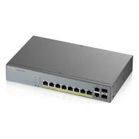 Zyxel GS1350-12HP-EU0101F netwerk-switch Managed L2 Gigabit Ethernet (10/100/1000) Grijs Power over - thumbnail