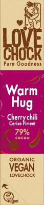 Lovechock Warm Hug Vegan Chocolade | Kers, Cranberry, Kaneel & Cayennepeper