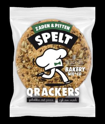 Qrackers Bakery Wil & Co Spelt Zaden & Pitten Qrackers Bakery Wil & Co Spelt Zaden & Pitten