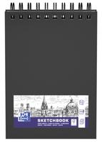 Oxford schetsboek, 100 g/m², ft A5, zwart, 50 vel - thumbnail