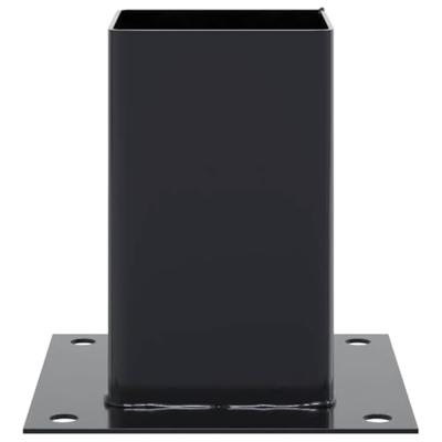 Spokkels vierkant 12 st 91x91 mm antraciet staal gepoedercoat Spokkels vierkant 12 st 91x91 mm antraciet staal gepoedercoat