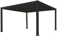 Patio Cover vierkant L Rota Gazebo 300x400 h250 cm Matt royal grey overkapping pergola Suns - Suns - thumbnail