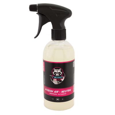 Racoon luchtverfrisser Fresh Air Neutraal 500 ml zwart/roze Racoon luchtverfrisser Fresh Air Neutraal 500 ml zwart/roze