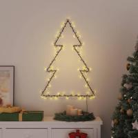 VidaXL Kerstverlichting kerstboom silhouet 115 leds warm wit - thumbnail