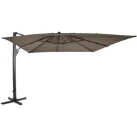 Zweefparasol Taurus Rechthoek 300x400cm - Taupe - thumbnail