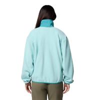 Columbia Sequoia Grove™ 1/2 Zip Pully Dames Spray, Teal M - thumbnail