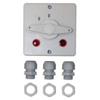 Merkloos Douchetrekschakelaar 2-voudig - thumbnail