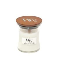 White Teak Mini candle kaars WoodWick - Woodwick - thumbnail