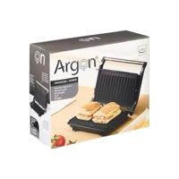 Contactgrillstand Argon Y-8831 Zwart 1000 W - thumbnail