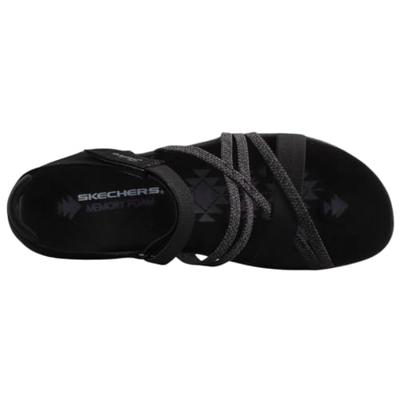 Skechers Reggae Slim - Meadow Grazer 163193/BLK Zwart-38 maat 38 - thumbnail
