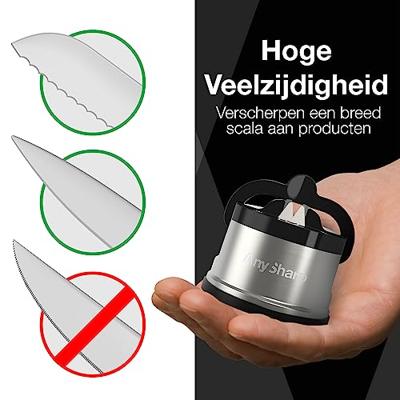 Anysharp Messenslijper Pro Zilver - thumbnail