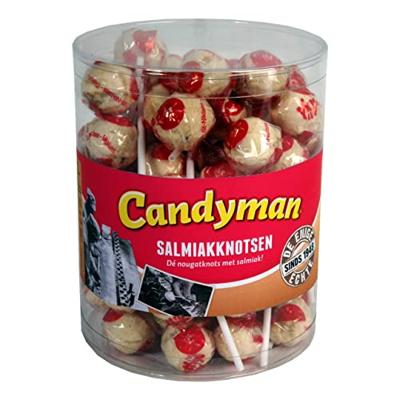 Candyman salmiakknotsen (60 stuks)