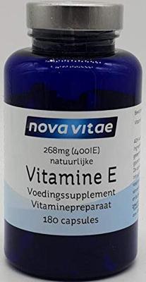 Nova Vitae Vitamine E 400iu Capsules 180st